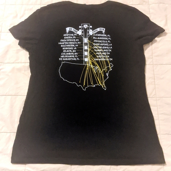 Joe Bonamassa 2018 US Tour women's top - Picture 6 of 6